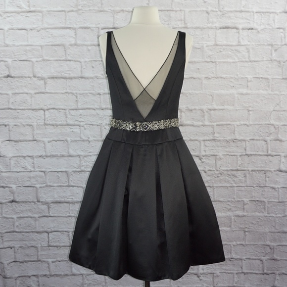 Vintage Chris Kole Black Beaded Dress 6 - Picture 3 of 7